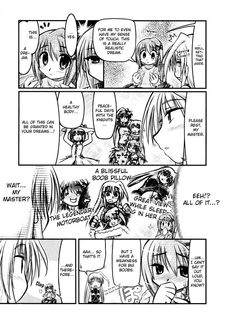 Mahou Shoujo Lyrical Nanoha: The Movie Comic A La Carte - Vol.1 Chapter 13 : The Awakened Master Can’t Sleep