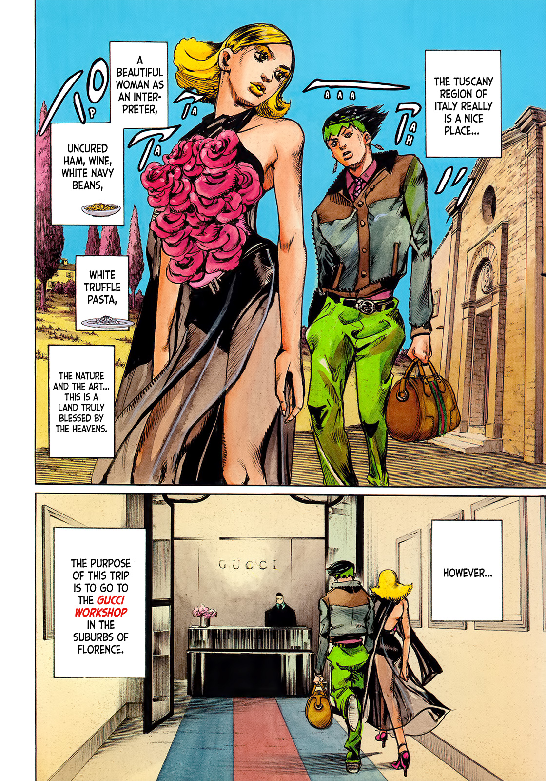 Thus Spoke Kishibe Rohan [Official Colored] - Vol.1 Chapter 5: Rohan Kishibe Meets Gucci