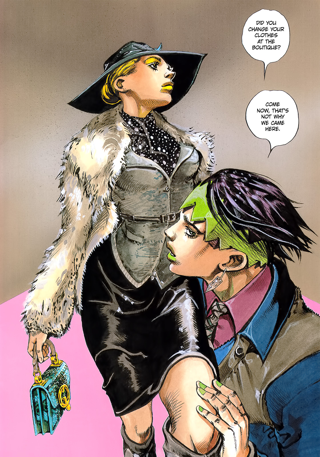 Thus Spoke Kishibe Rohan [Official Colored] - Vol.1 Chapter 5: Rohan Kishibe Meets Gucci