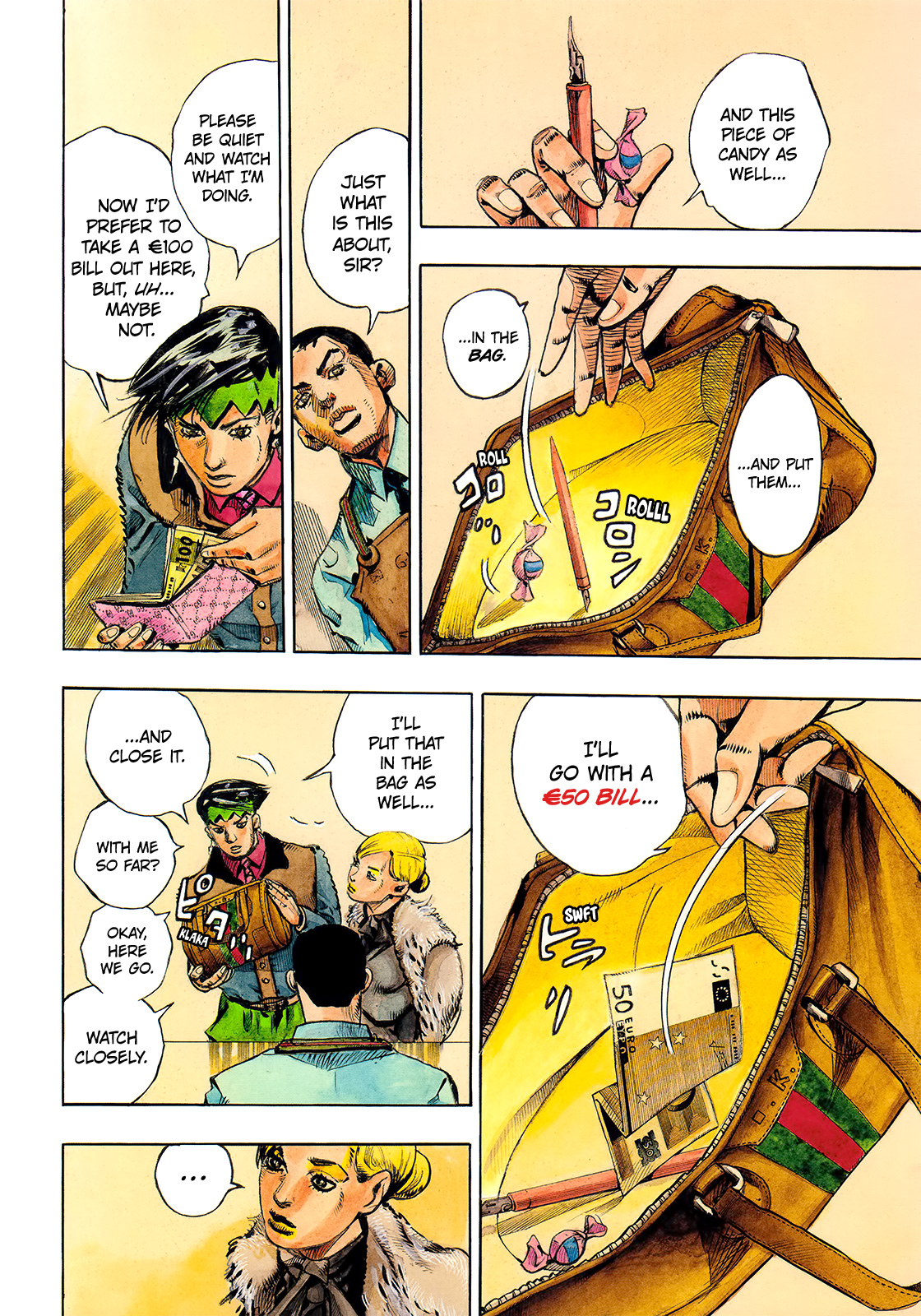 Thus Spoke Kishibe Rohan [Official Colored] - Vol.1 Chapter 5: Rohan Kishibe Meets Gucci