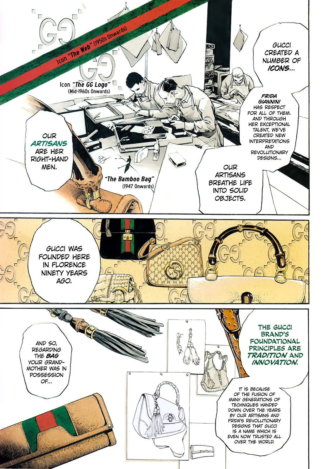 Thus Spoke Kishibe Rohan [Official Colored] - Vol.1 Chapter 5: Rohan Kishibe Meets Gucci