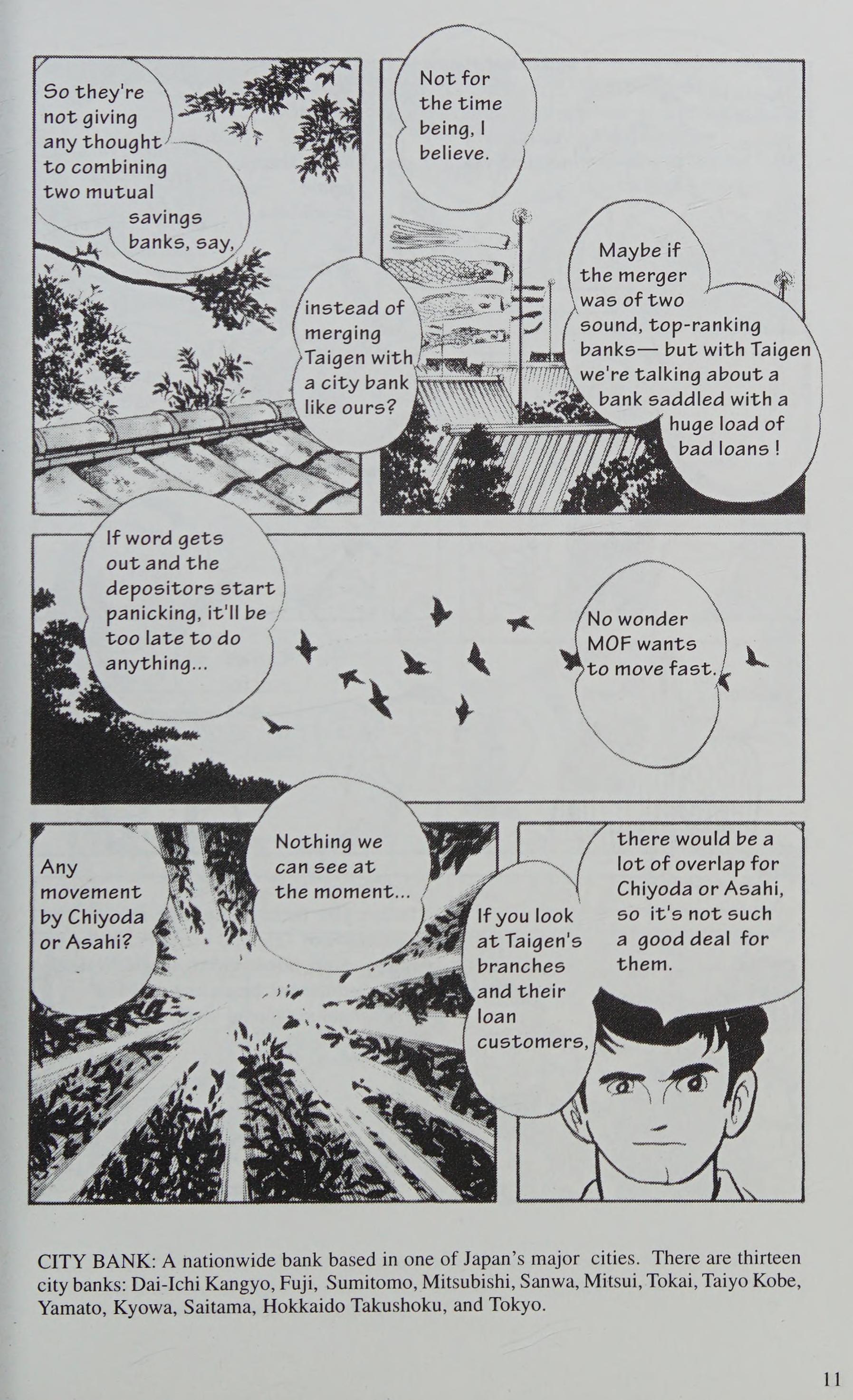 Manga Introduction To The Japanese Economy - Vol.2 Chapter 1: Banking Fiasco