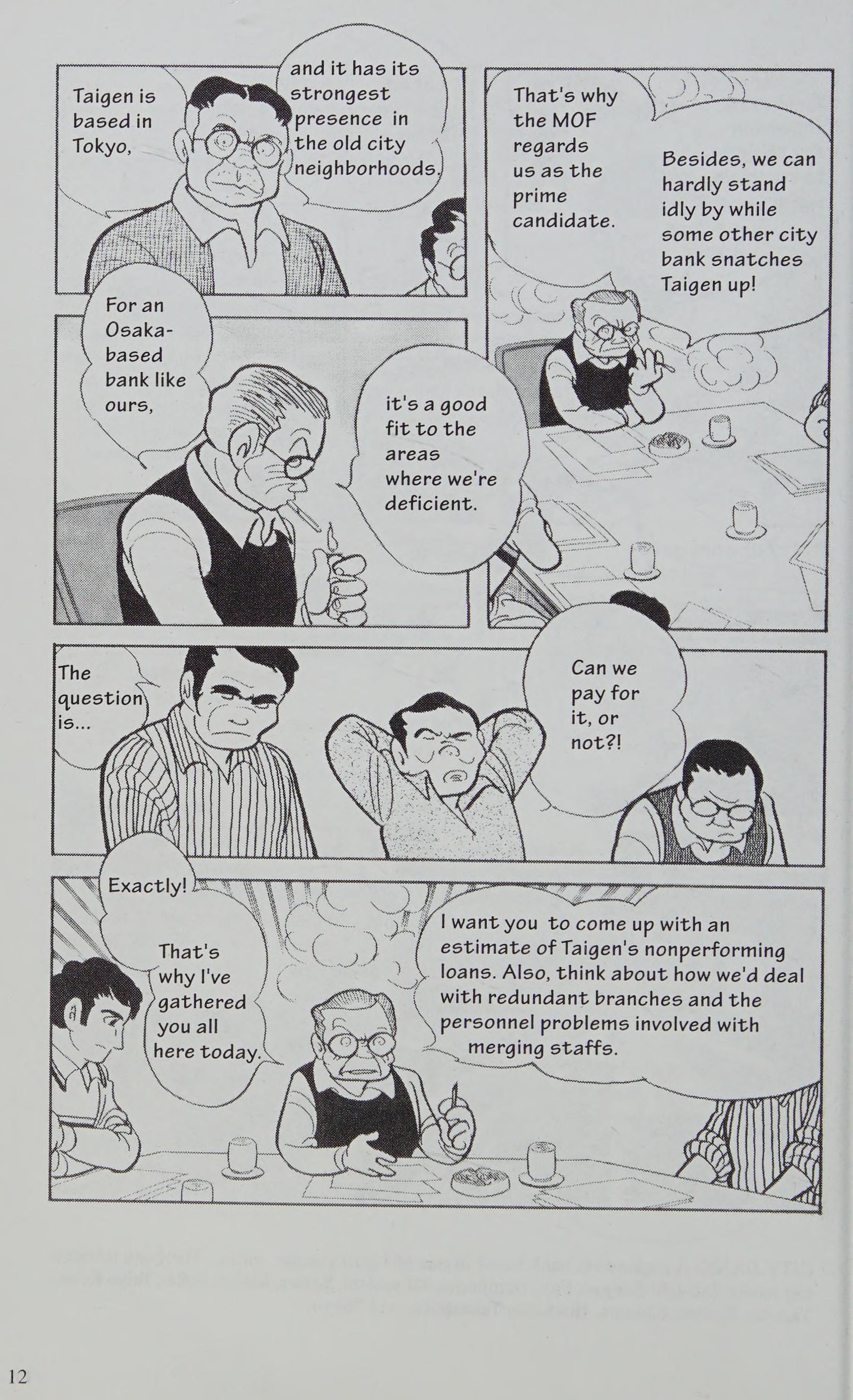 Manga Introduction To The Japanese Economy - Vol.2 Chapter 1: Banking Fiasco