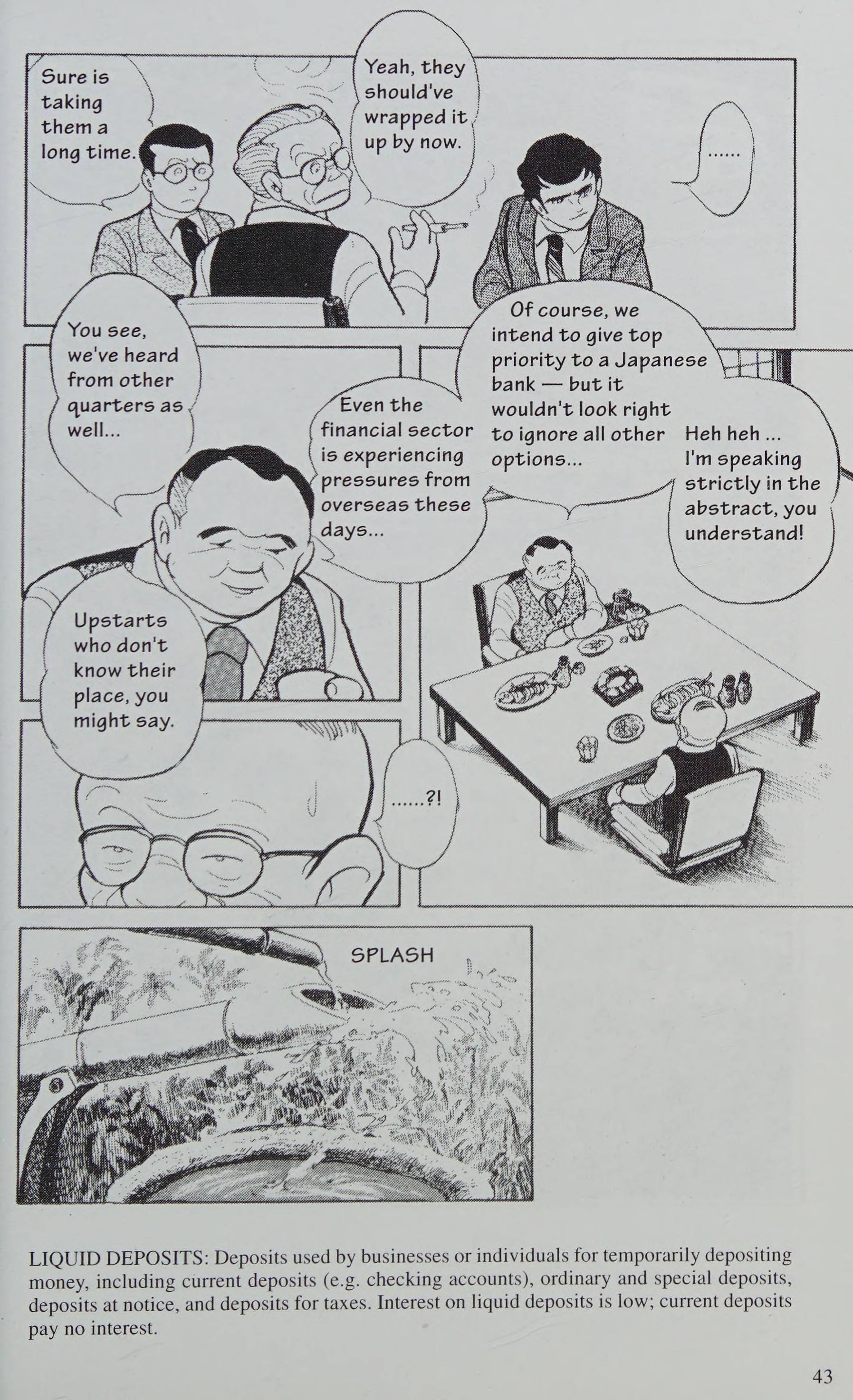 Manga Introduction To The Japanese Economy - Vol.2 Chapter 1: Banking Fiasco