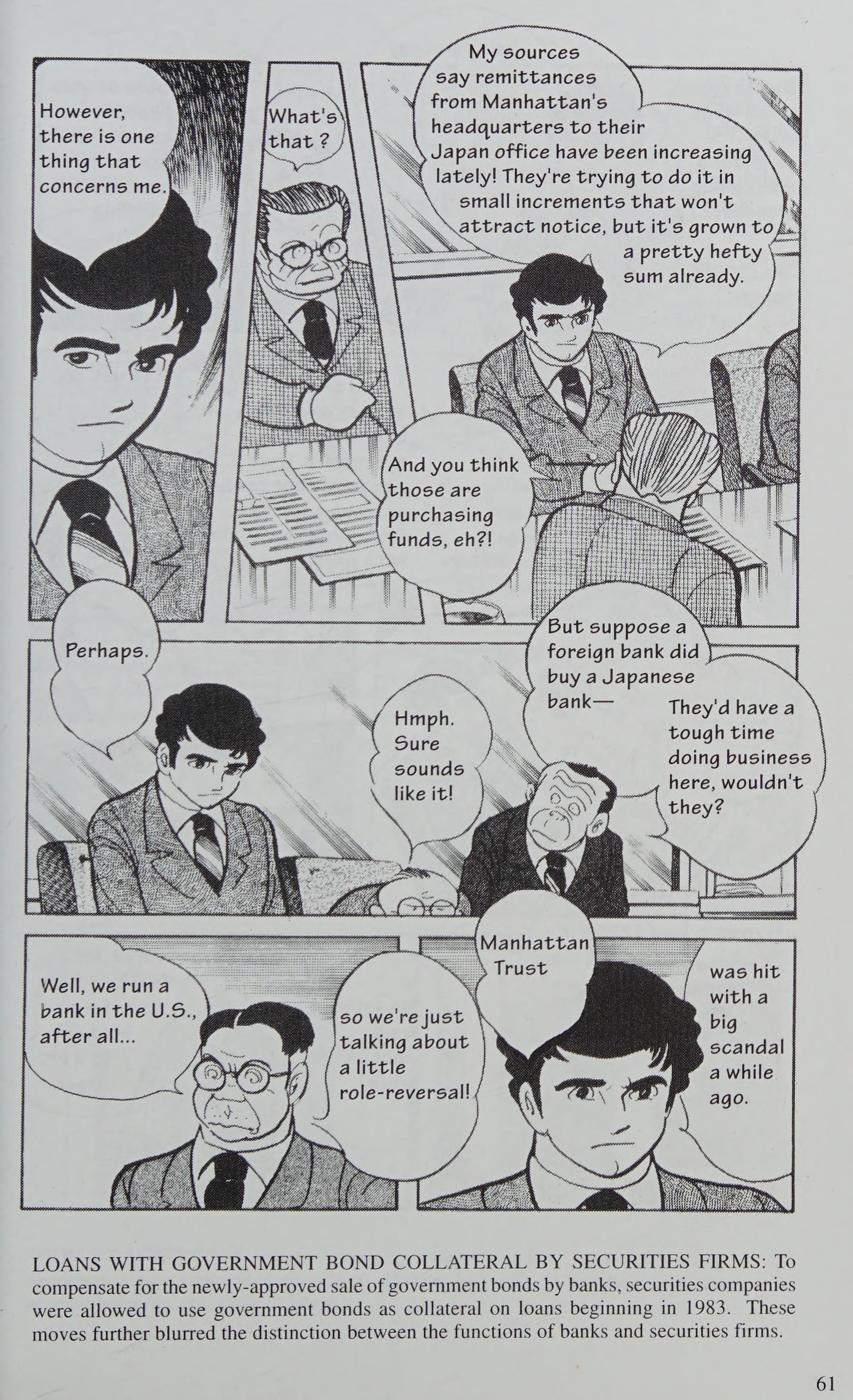 Manga Introduction To The Japanese Economy - Vol.2 Chapter 1: Banking Fiasco