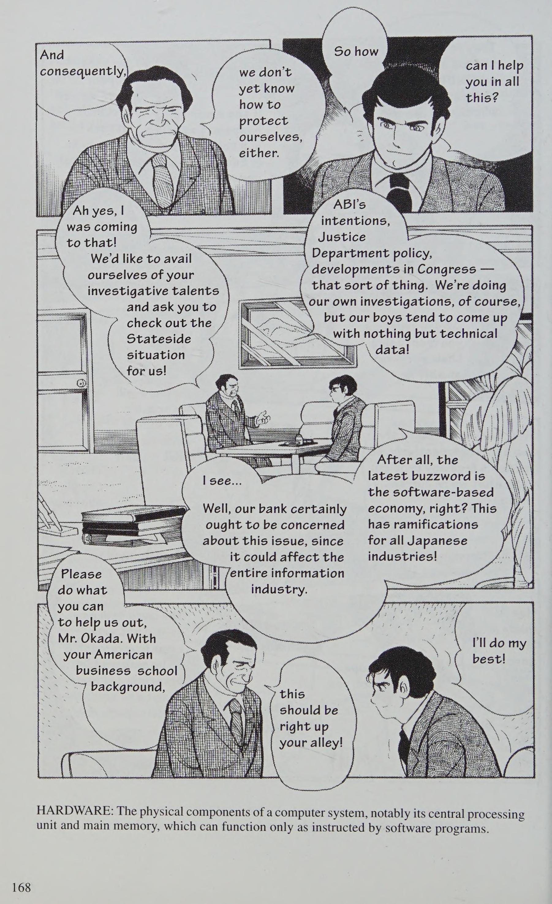 Manga Introduction To The Japanese Economy - Vol.2 Chapter 3: Software Sting