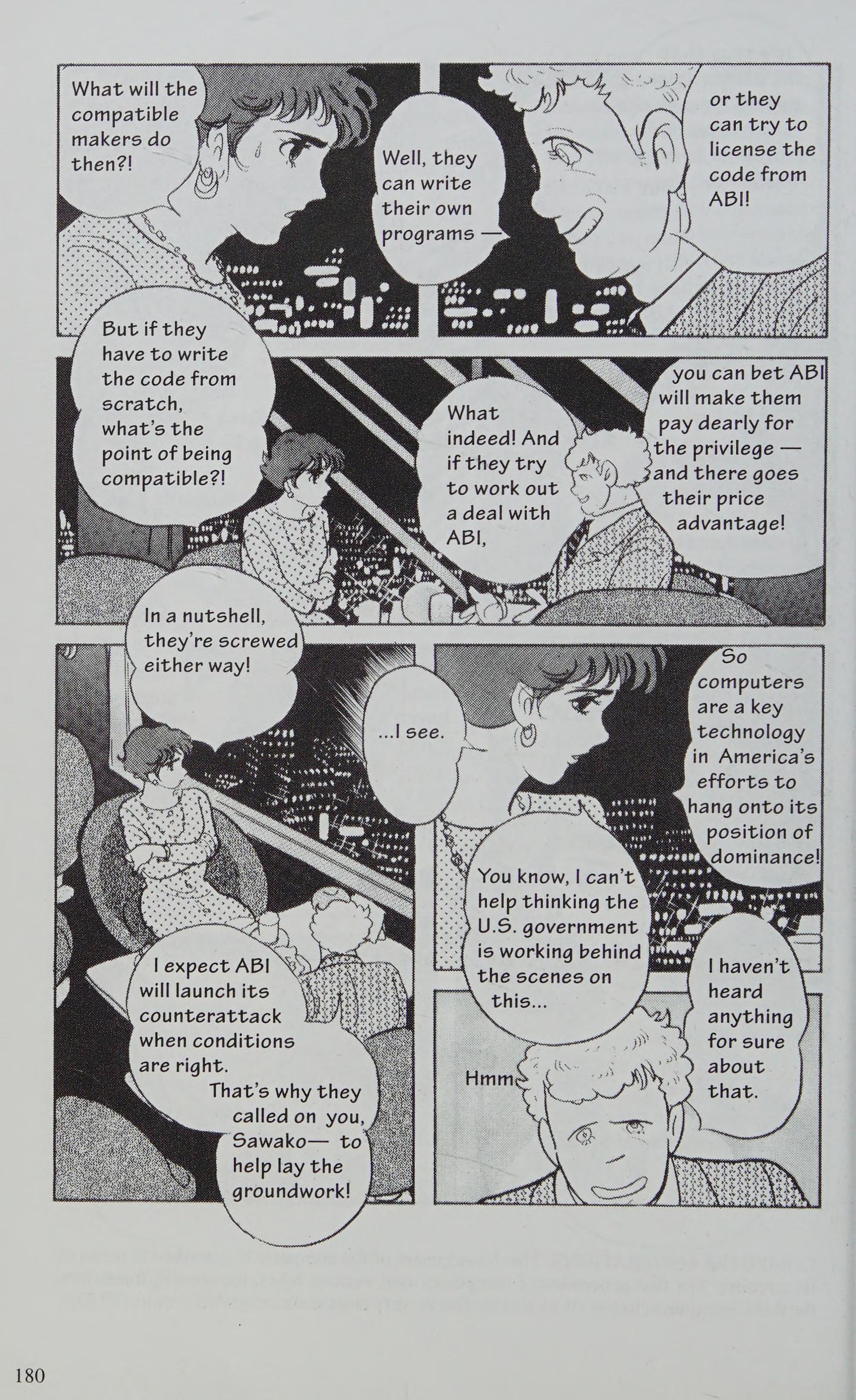 Manga Introduction To The Japanese Economy - Vol.2 Chapter 3: Software Sting