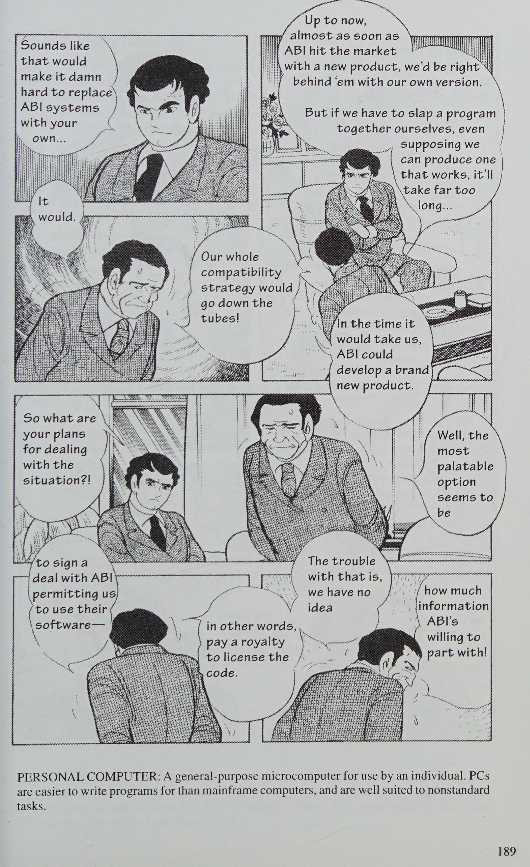 Manga Introduction To The Japanese Economy - Vol.2 Chapter 3: Software Sting