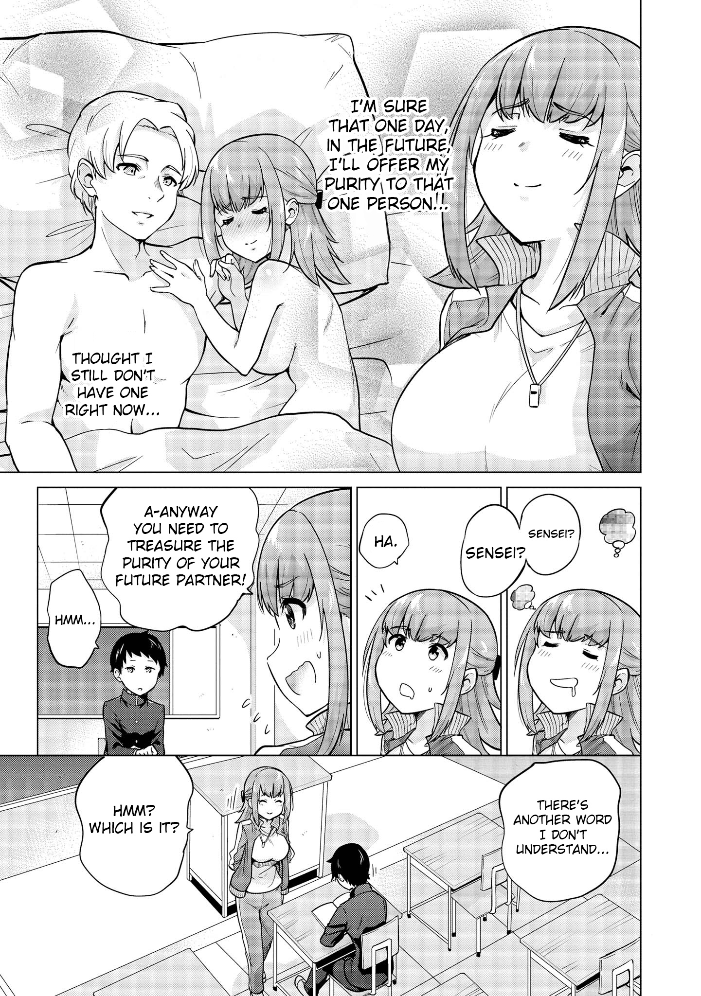 Do You Like Fluffy Boobs? Busty Girl Anthology Comic - Vol.6 Chapter 48: Please Teach Me! Yoshino Sensei