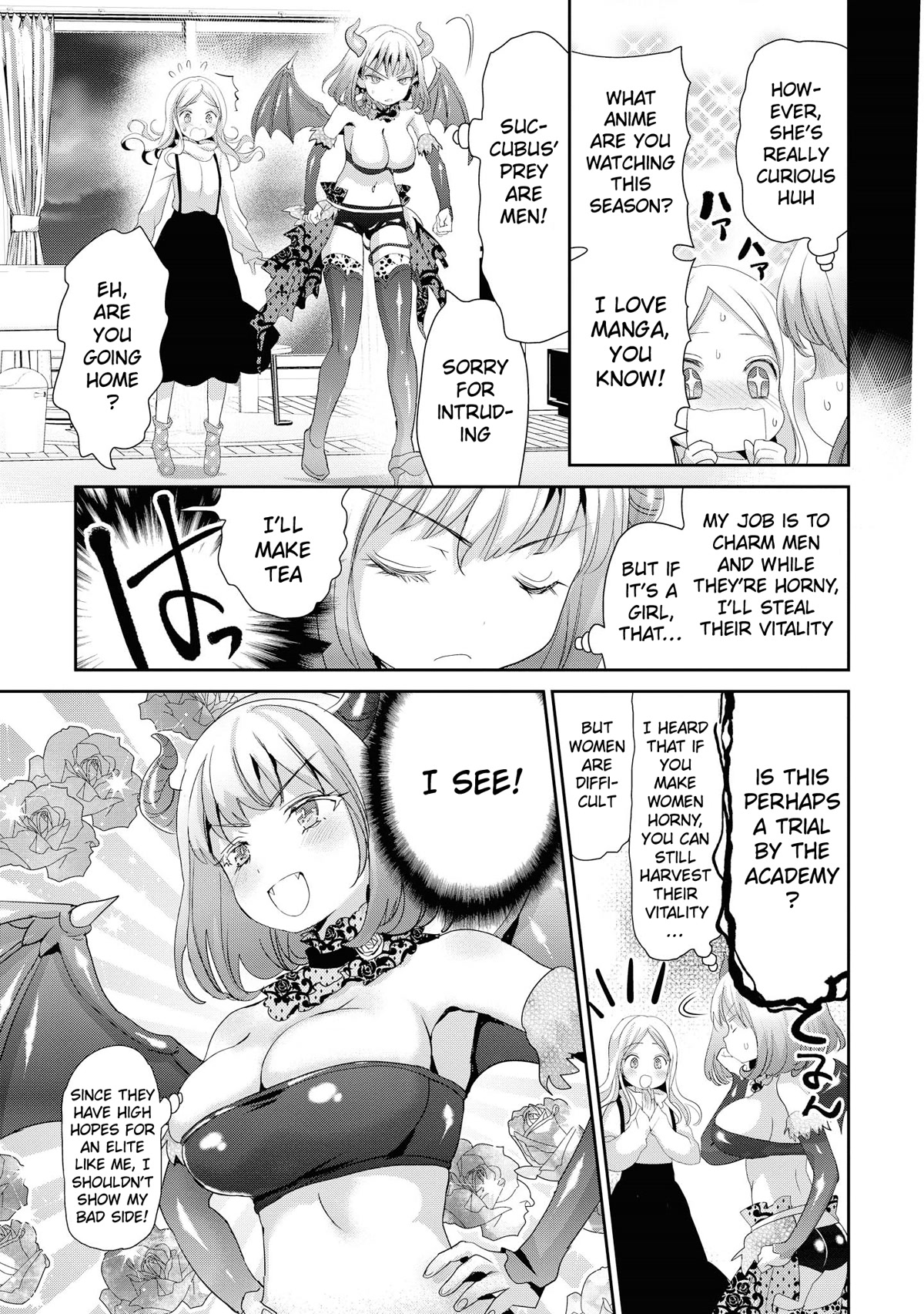 Do You Like Fluffy Boobs? Busty Girl Anthology Comic - Chapter 39: This Elite Succubus Fails At Seducing