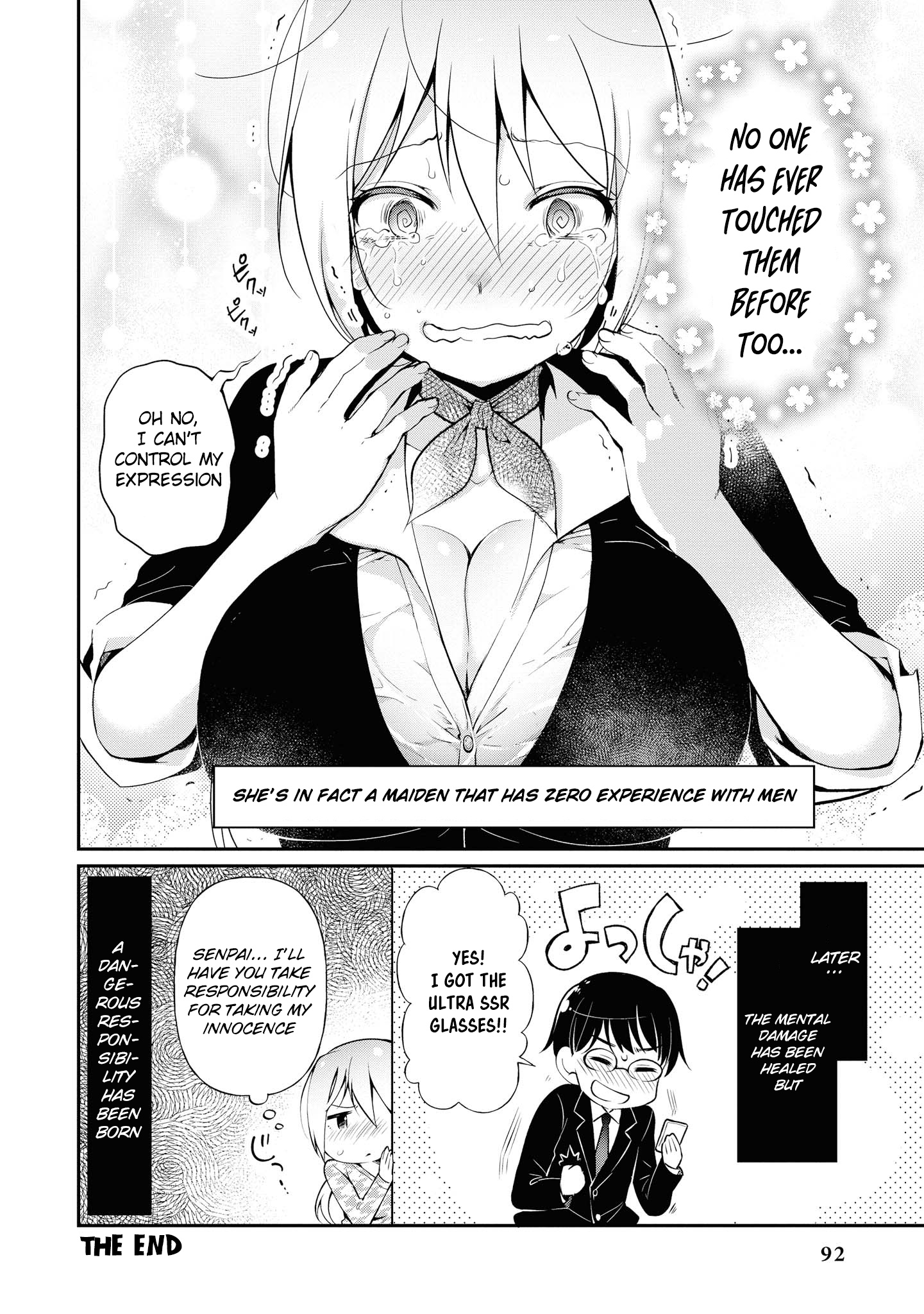 Do You Like Fluffy Boobs? Busty Girl Anthology Comic - Vol.7 Chapter 52: A Closet Pervert Kouhai And Their Perverted Mind And Heart