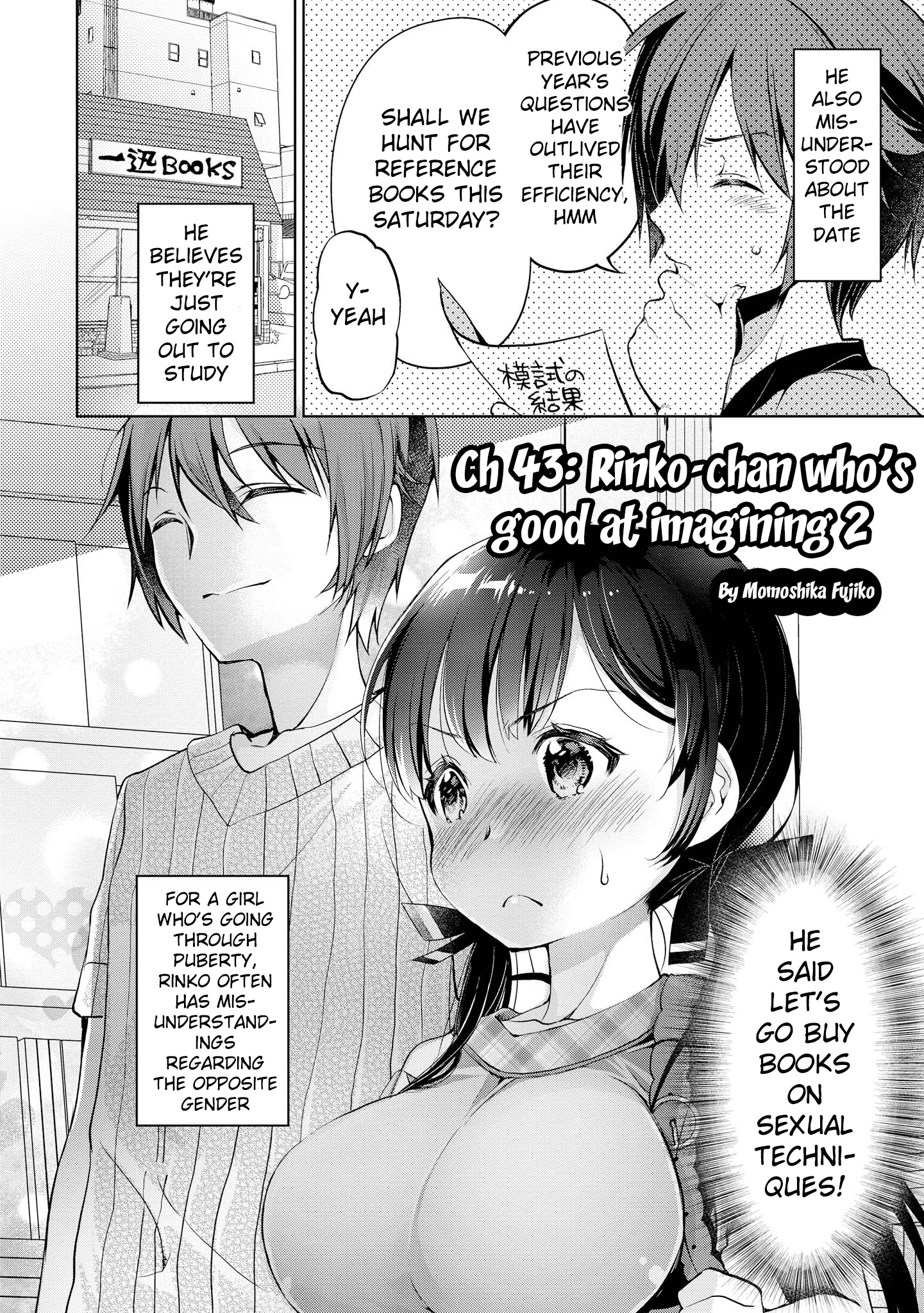 Do You Like Fluffy Boobs? Busty Girl Anthology Comic - Vol.6 Chapter 43: Rinko-Chan Who's Good At Imagining 2