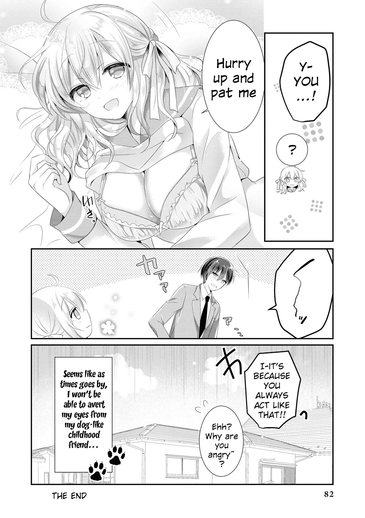 Do You Like Fluffy Boobs? Busty Girl Anthology Comic - Chapter 38: Childhood Friend Is A Dog Type