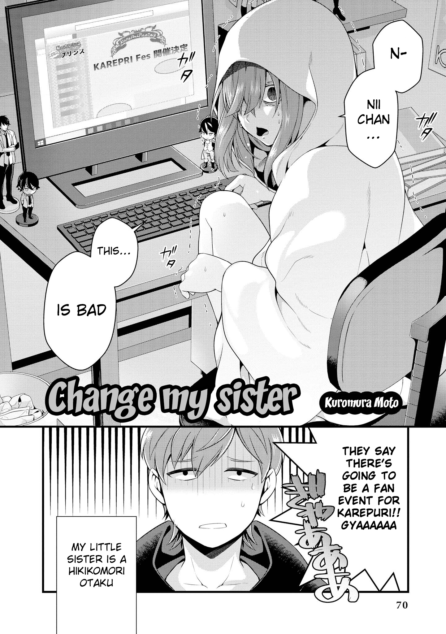 Do You Like Fluffy Boobs? Busty Girl Anthology Comic - Vol.6 Chapter 45: Change My Sister