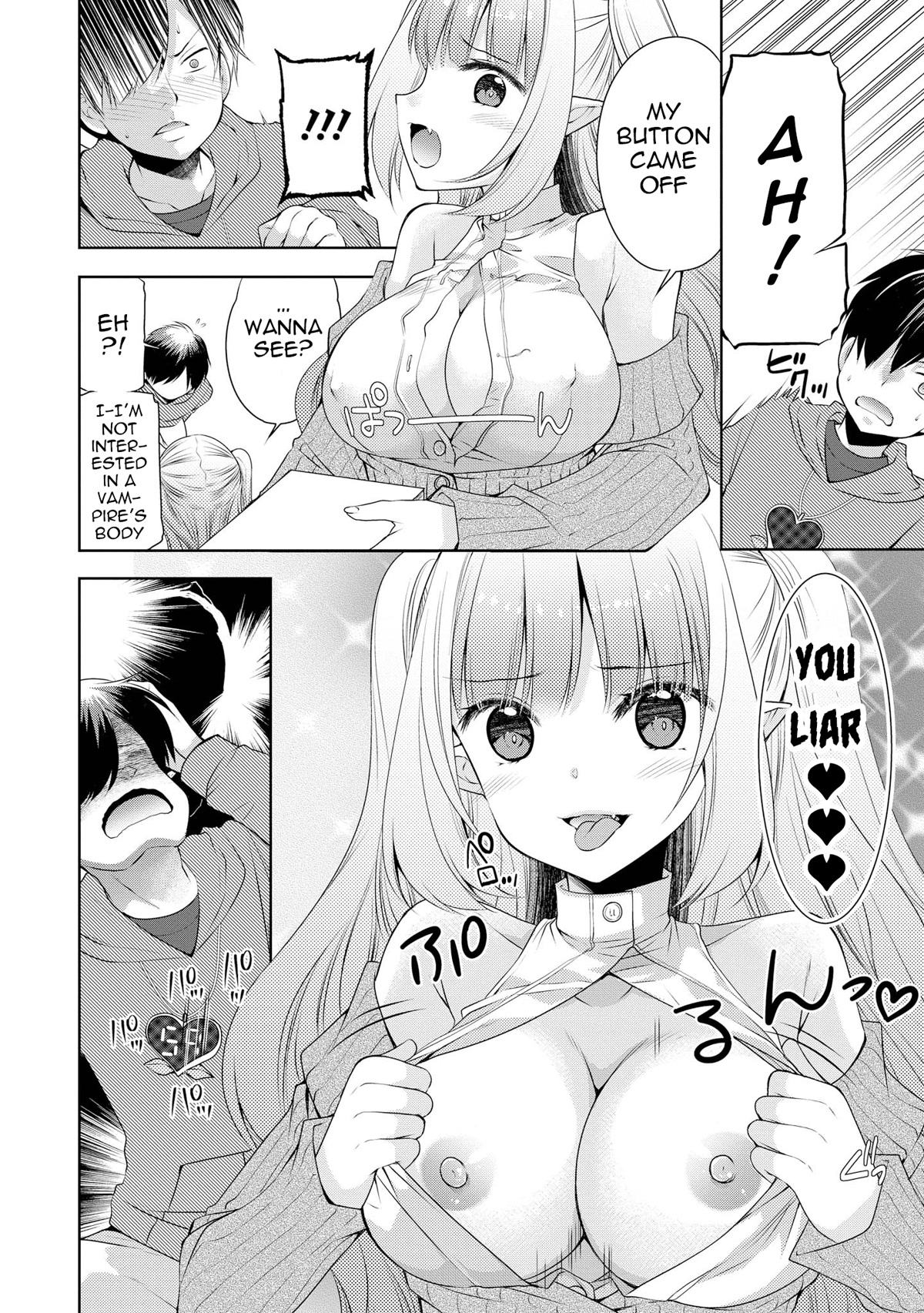 Do You Like Fluffy Boobs? Busty Girl Anthology Comic - Chapter 47: My Cute Vampire