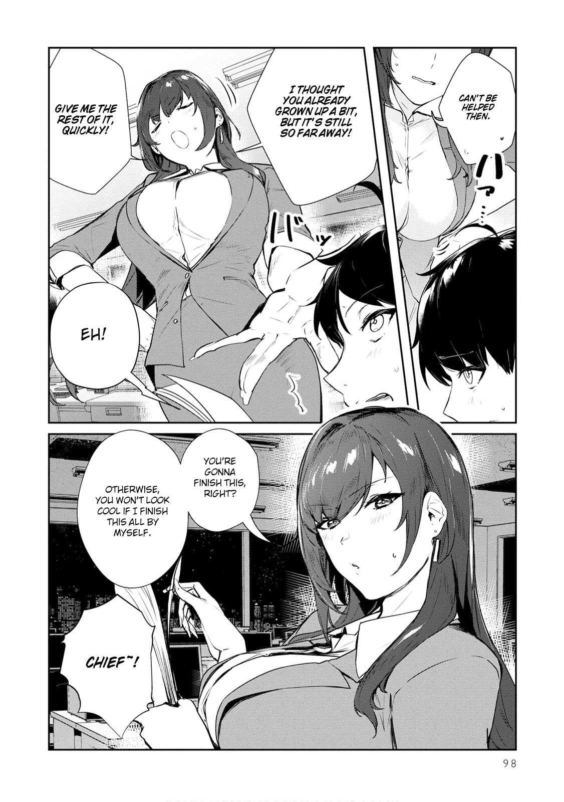 Shishidou-San Ni Shikararetai - Chapter 21