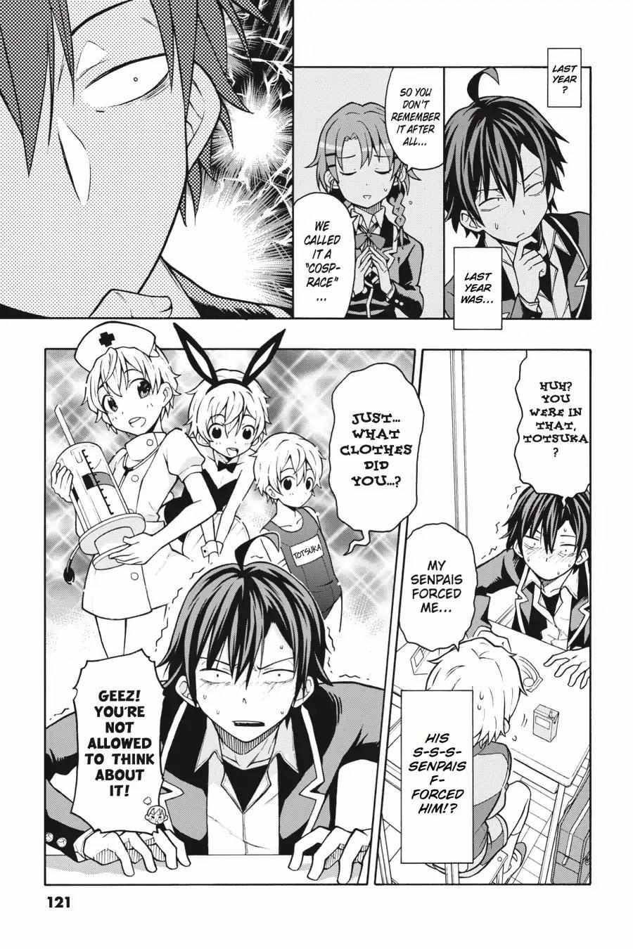 Yahari Ore No Seishun Love Come Wa Machigatteiru @Comic - Chapter 46