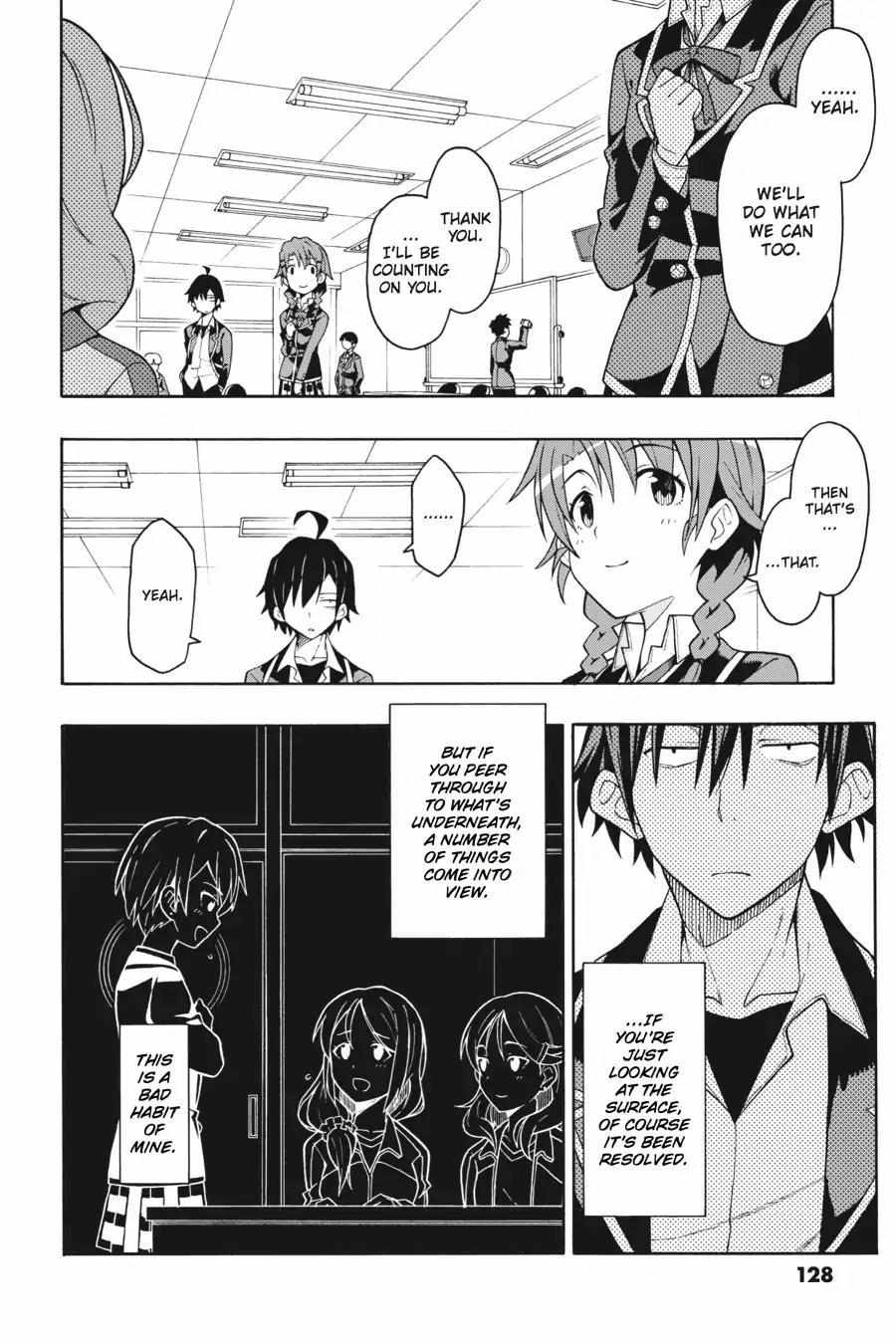 Yahari Ore No Seishun Love Come Wa Machigatteiru @Comic - Chapter 46