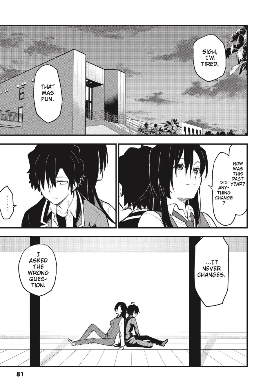 Yahari Ore No Seishun Love Come Wa Machigatteiru @Comic - Chapter 117