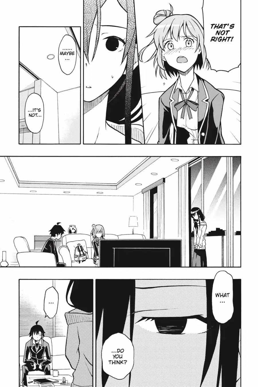 Yahari Ore No Seishun Love Come Wa Machigatteiru @Comic - Chapter 39