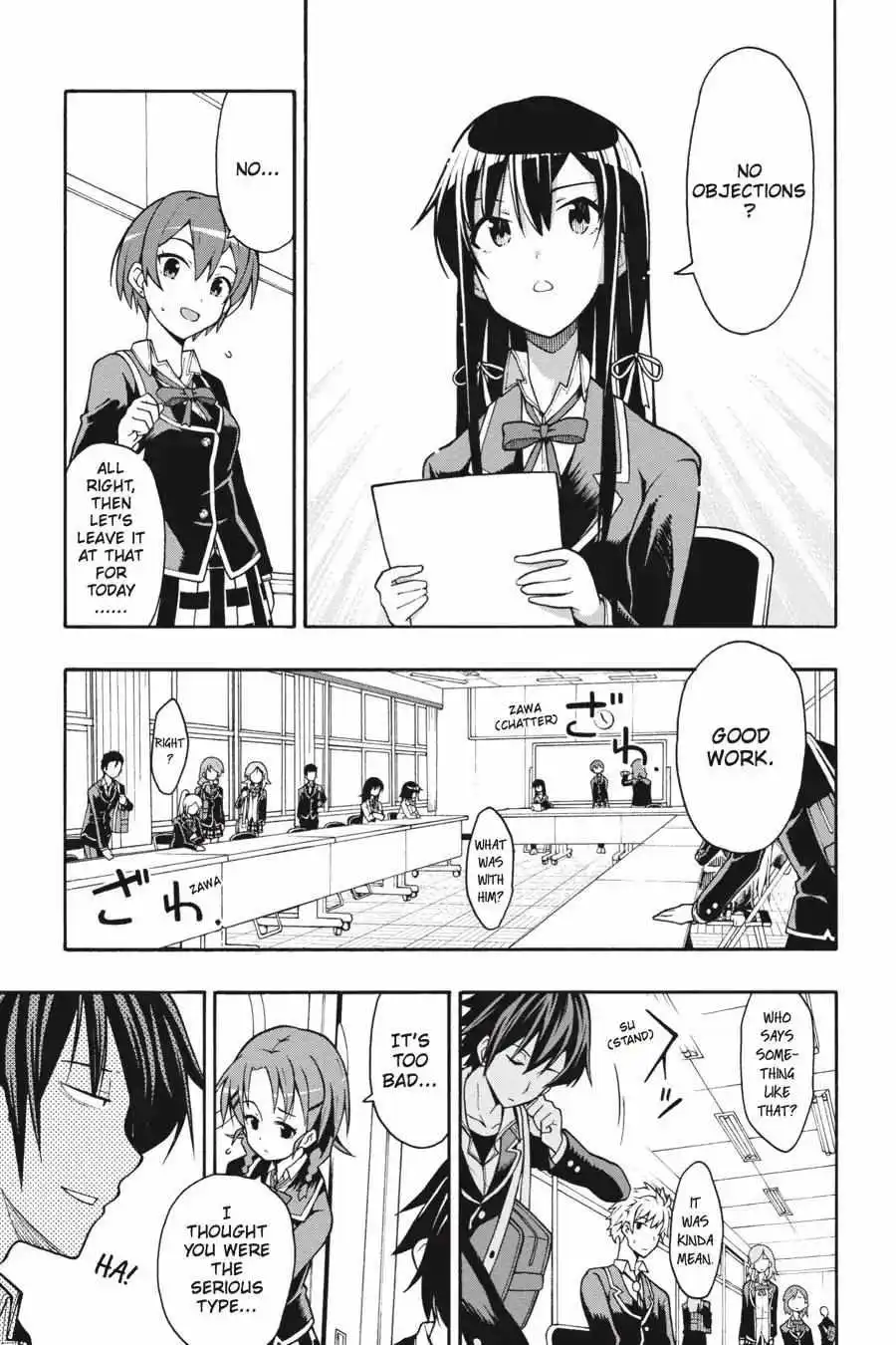 Yahari Ore No Seishun Love Come Wa Machigatteiru @Comic - Chapter 39