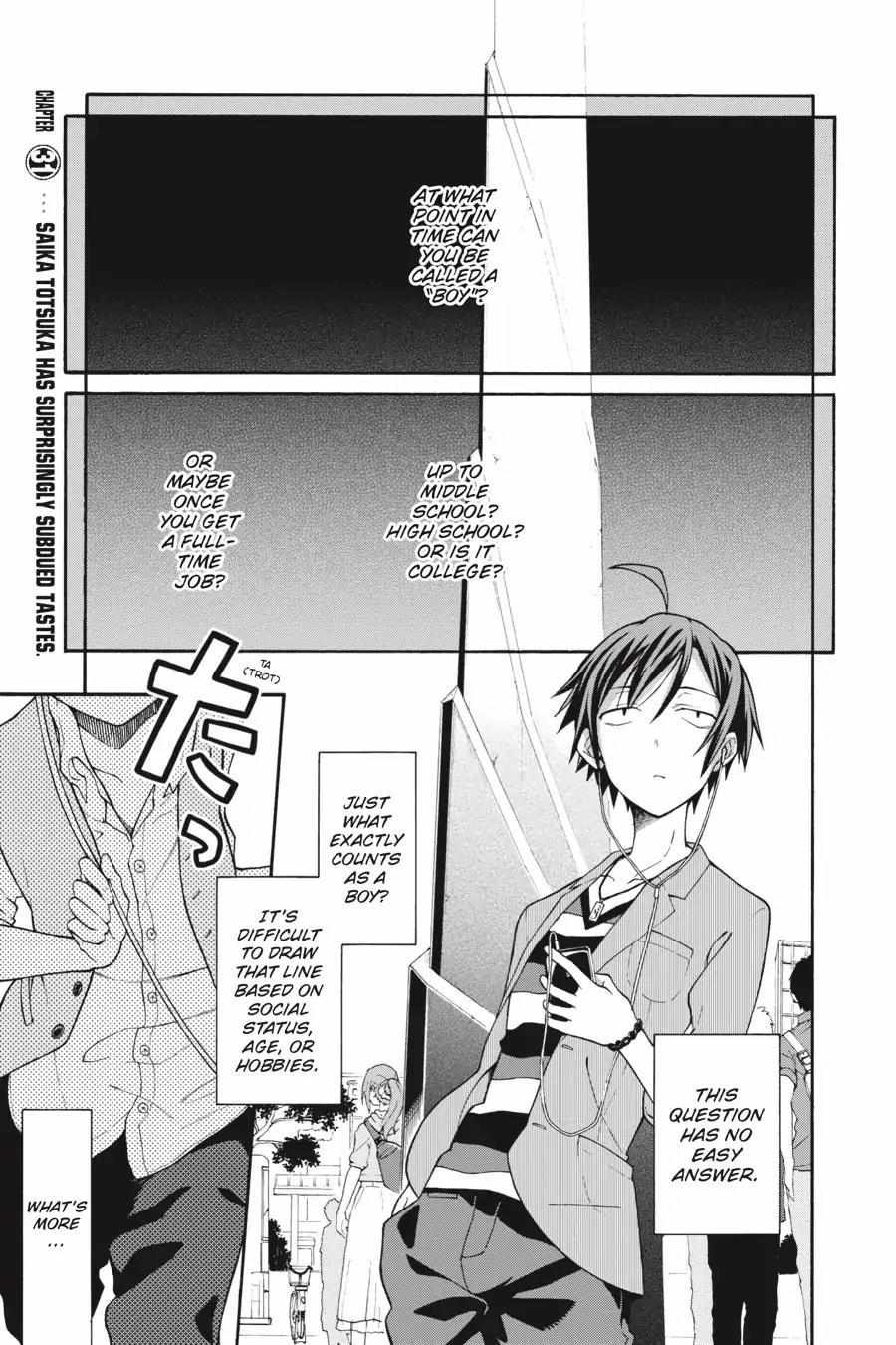 Yahari Ore No Seishun Love Come Wa Machigatteiru @Comic - Chapter 31