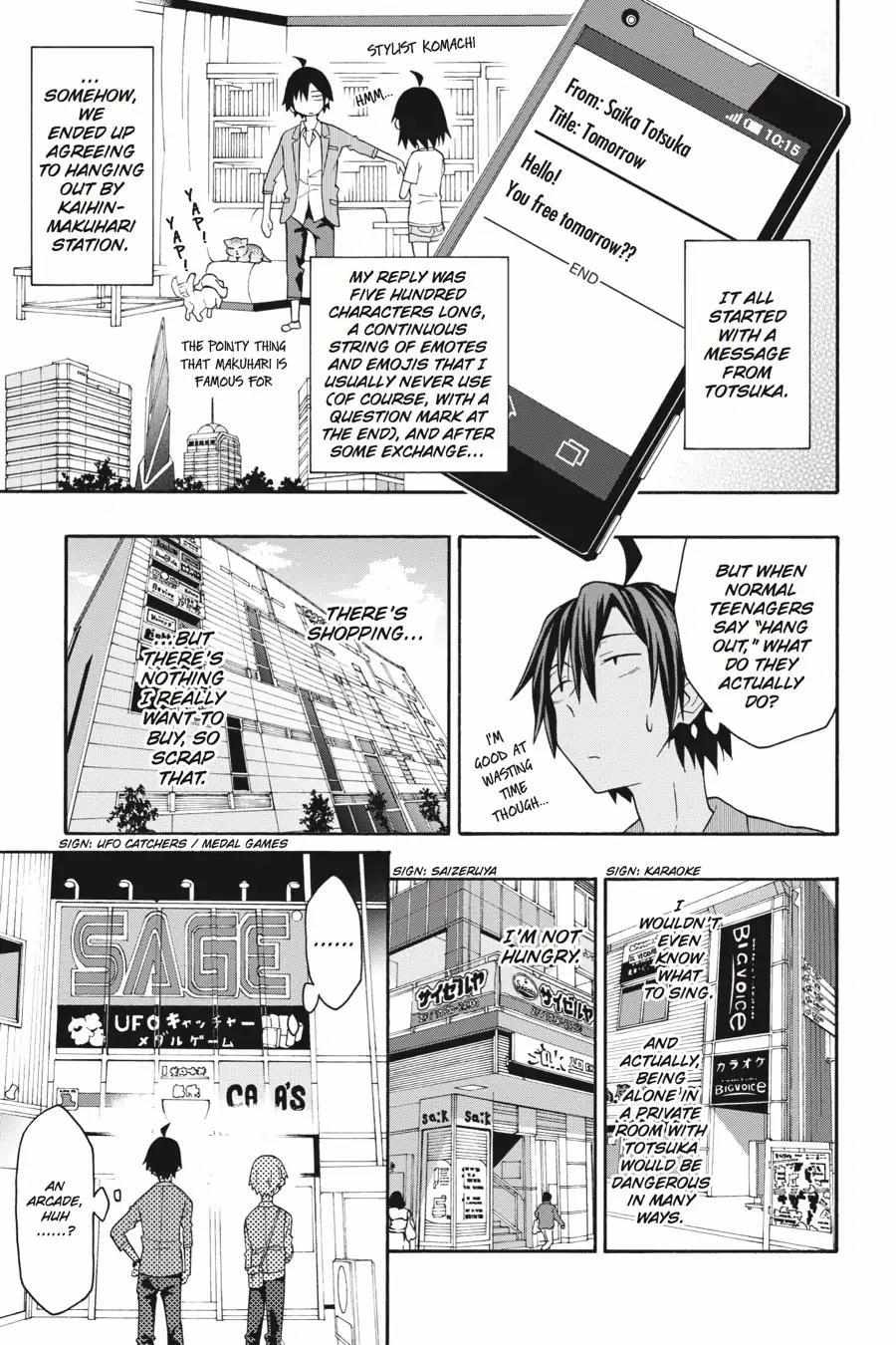 Yahari Ore No Seishun Love Come Wa Machigatteiru @Comic - Chapter 31