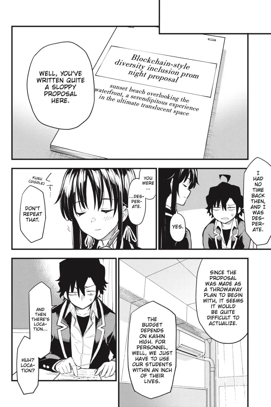 Yahari Ore No Seishun Love Come Wa Machigatteiru @Comic - Chapter 113