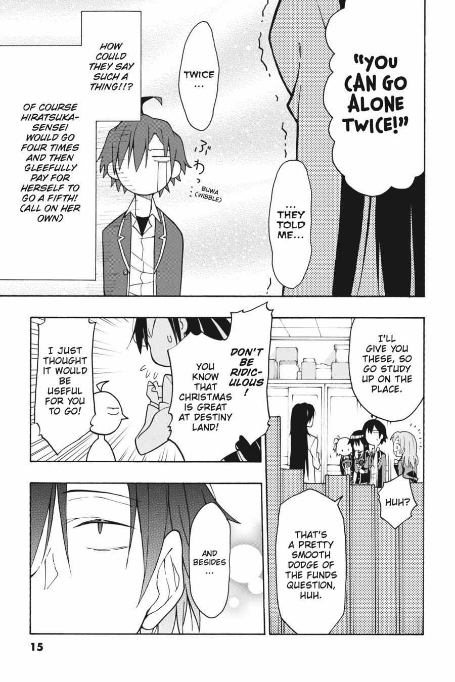 Yahari Ore No Seishun Love Come Wa Machigatteiru @Comic - Chapter 65