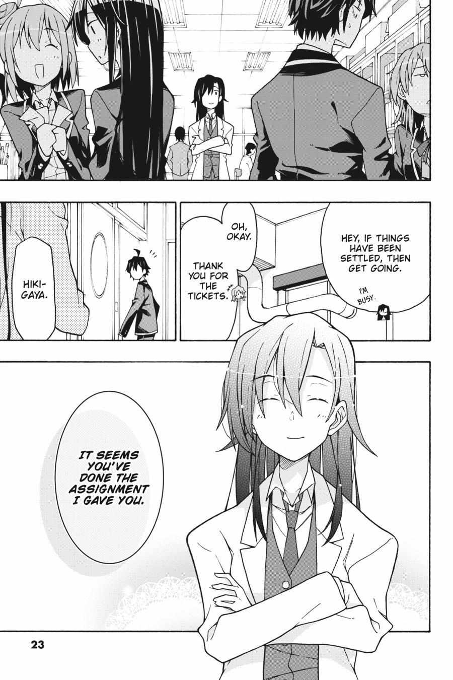 Yahari Ore No Seishun Love Come Wa Machigatteiru @Comic - Chapter 65