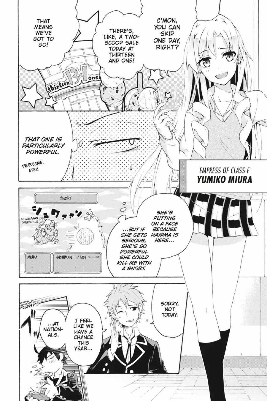 Yahari Ore No Seishun Love Come Wa Machigatteiru @Comic - Chapter 4