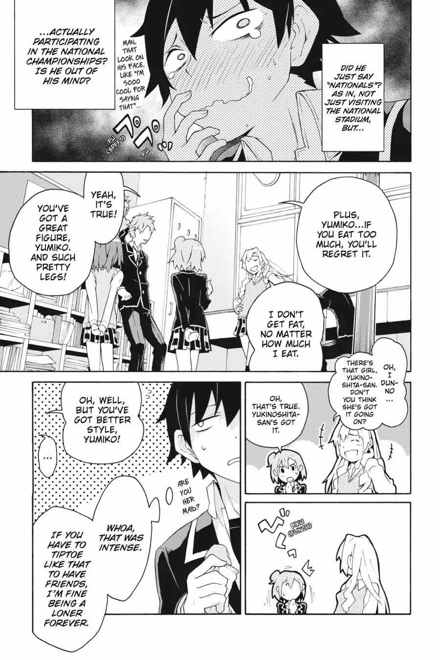 Yahari Ore No Seishun Love Come Wa Machigatteiru @Comic - Chapter 4