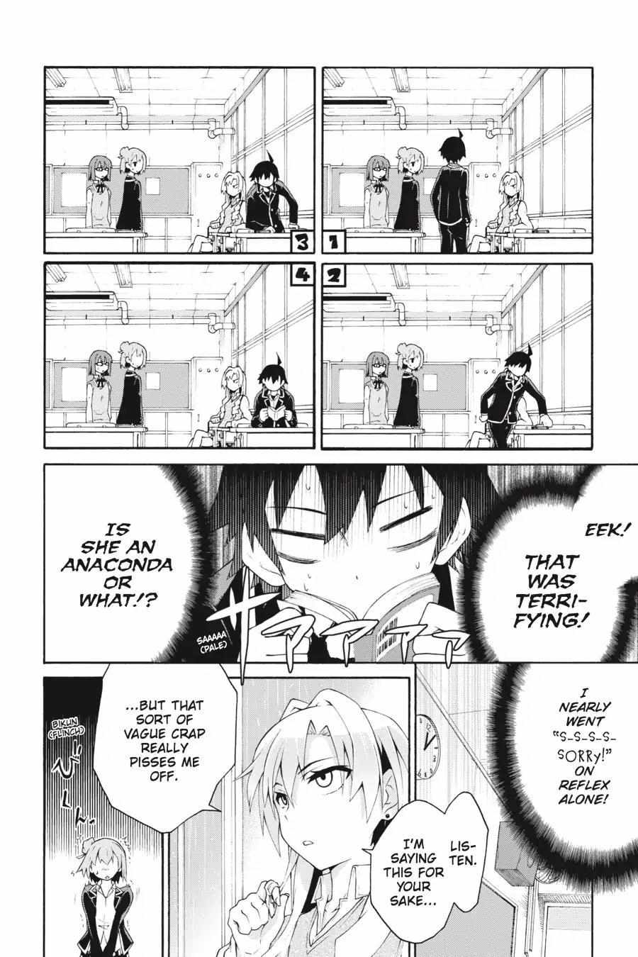 Yahari Ore No Seishun Love Come Wa Machigatteiru @Comic - Chapter 4