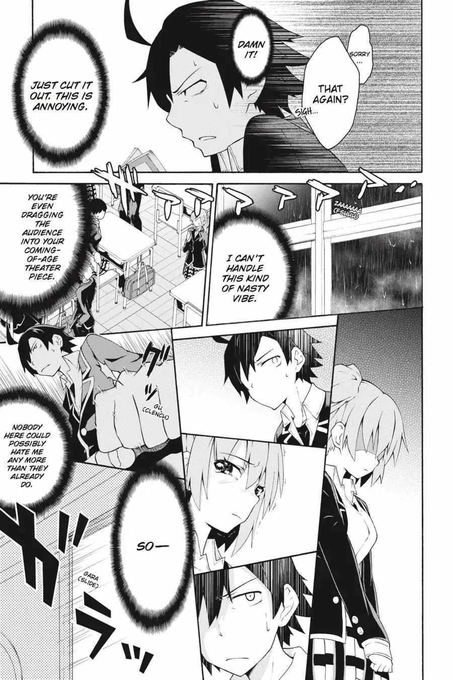 Yahari Ore No Seishun Love Come Wa Machigatteiru @Comic - Chapter 4