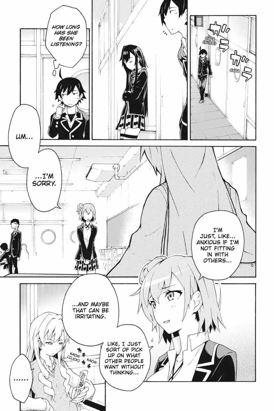 Yahari Ore No Seishun Love Come Wa Machigatteiru @Comic - Chapter 4