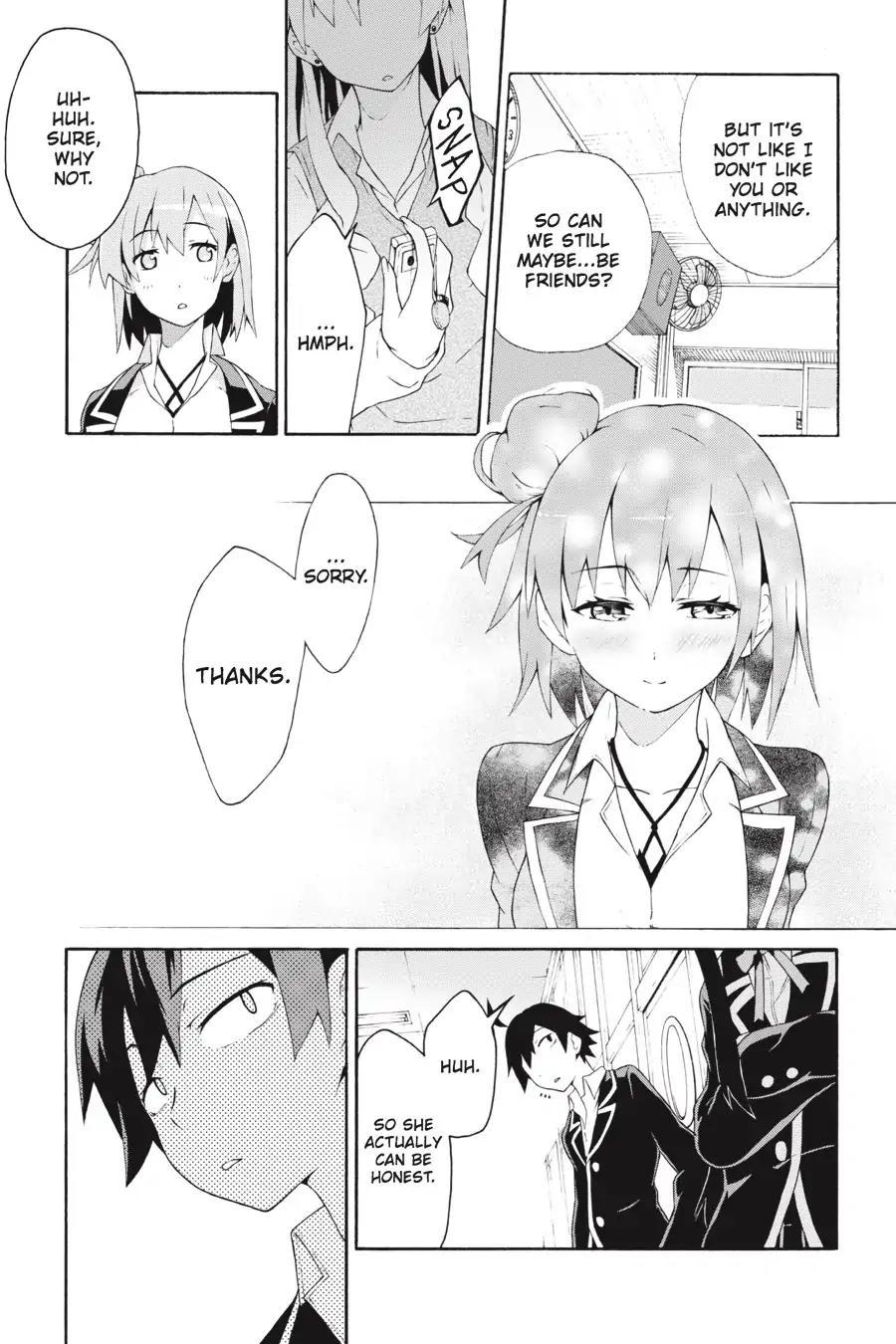 Yahari Ore No Seishun Love Come Wa Machigatteiru @Comic - Chapter 4