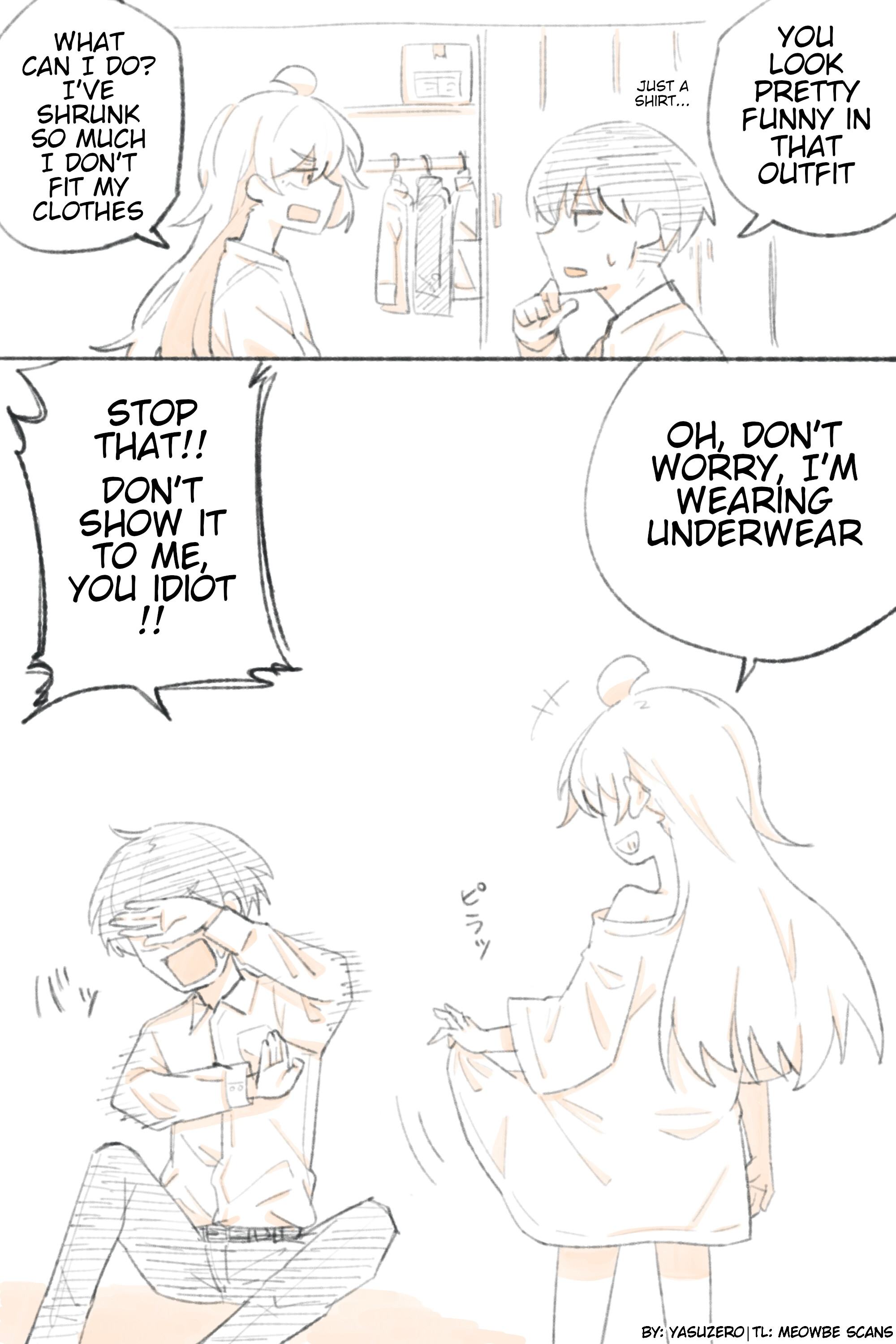 Sasaki-Kun And Sakaki-Kun - Chapter 4: Talking About Underwear