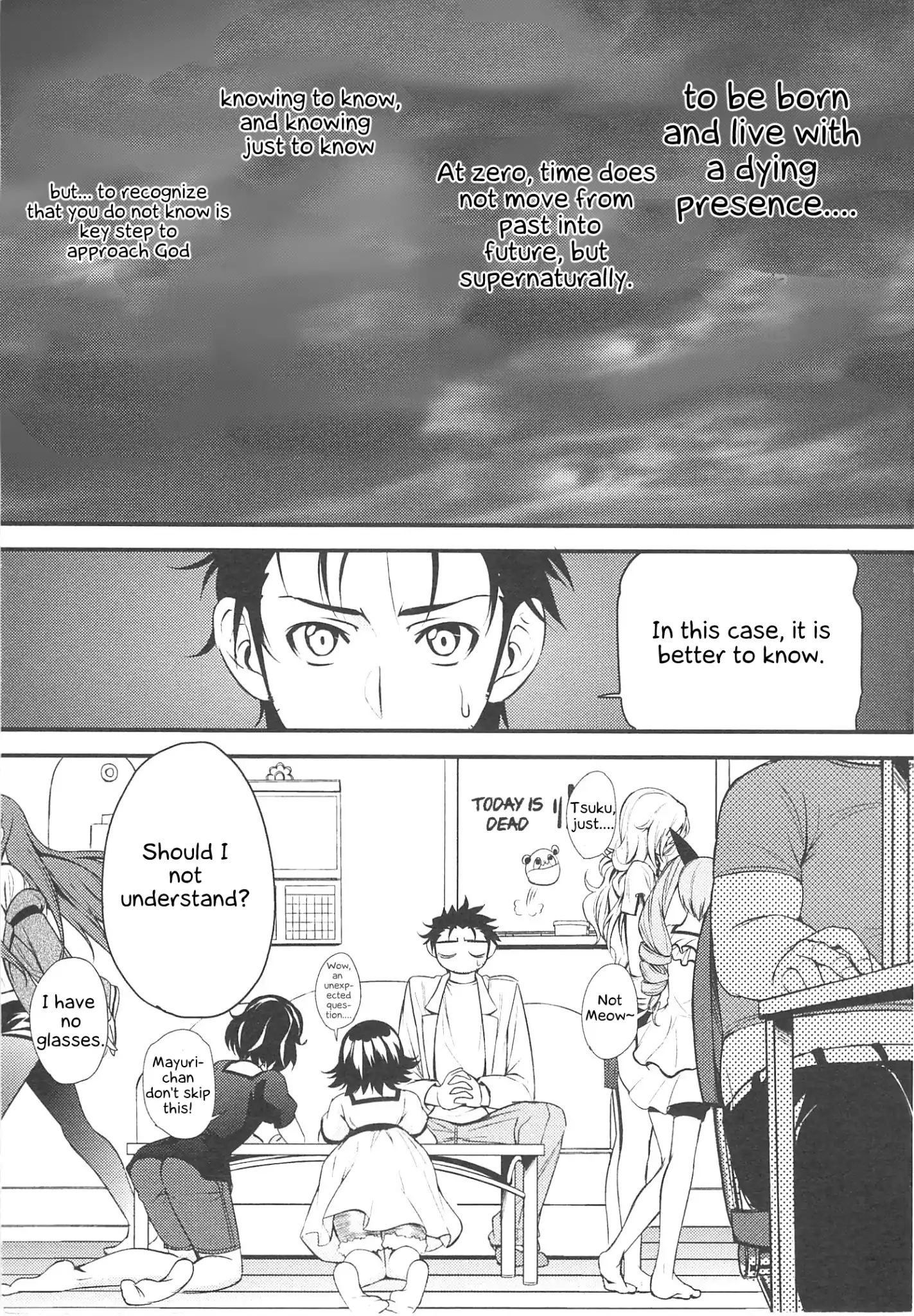 Steins;Gate - Hiyoku Renri + Nyan² Crisis ☆ - Vol.1 Chapter 1