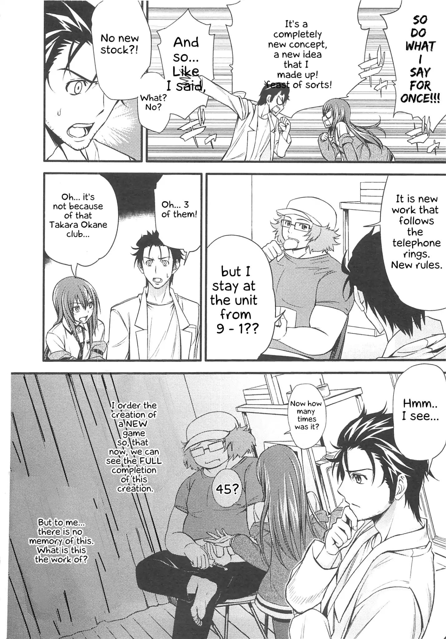 Steins;Gate - Hiyoku Renri + Nyan² Crisis ☆ - Vol.1 Chapter 1