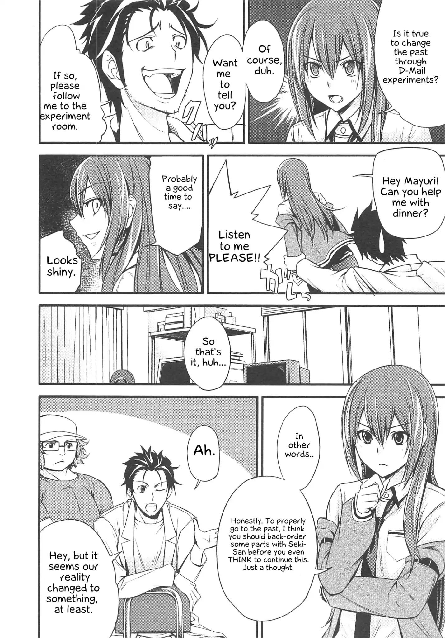 Steins;Gate - Hiyoku Renri + Nyan² Crisis ☆ - Vol.1 Chapter 1