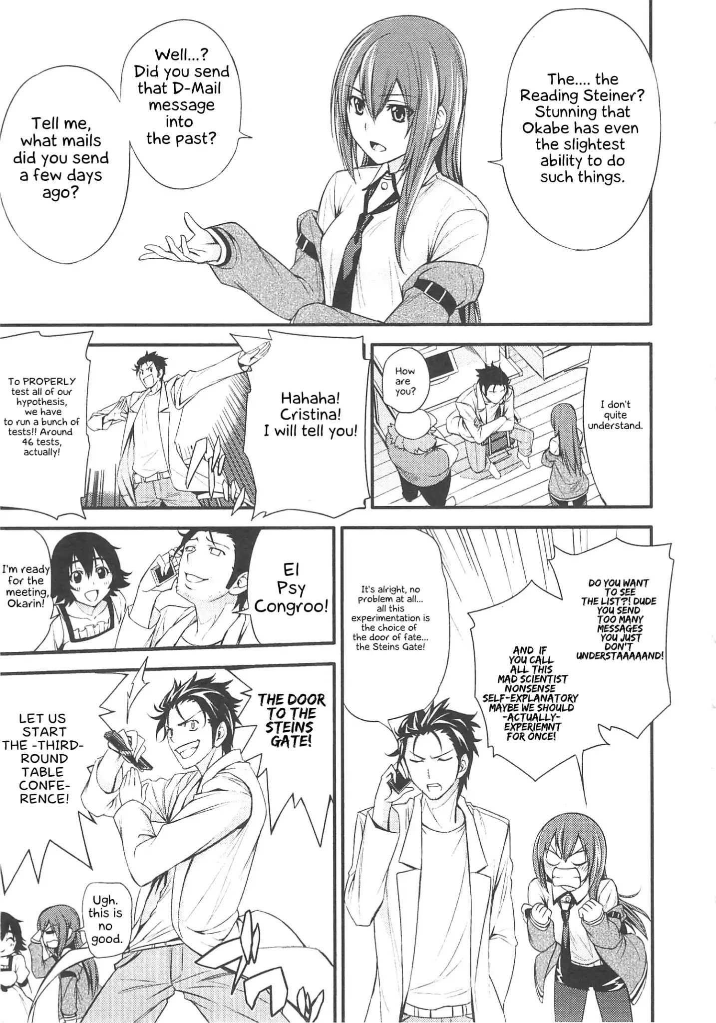 Steins;Gate - Hiyoku Renri + Nyan² Crisis ☆ - Vol.1 Chapter 1