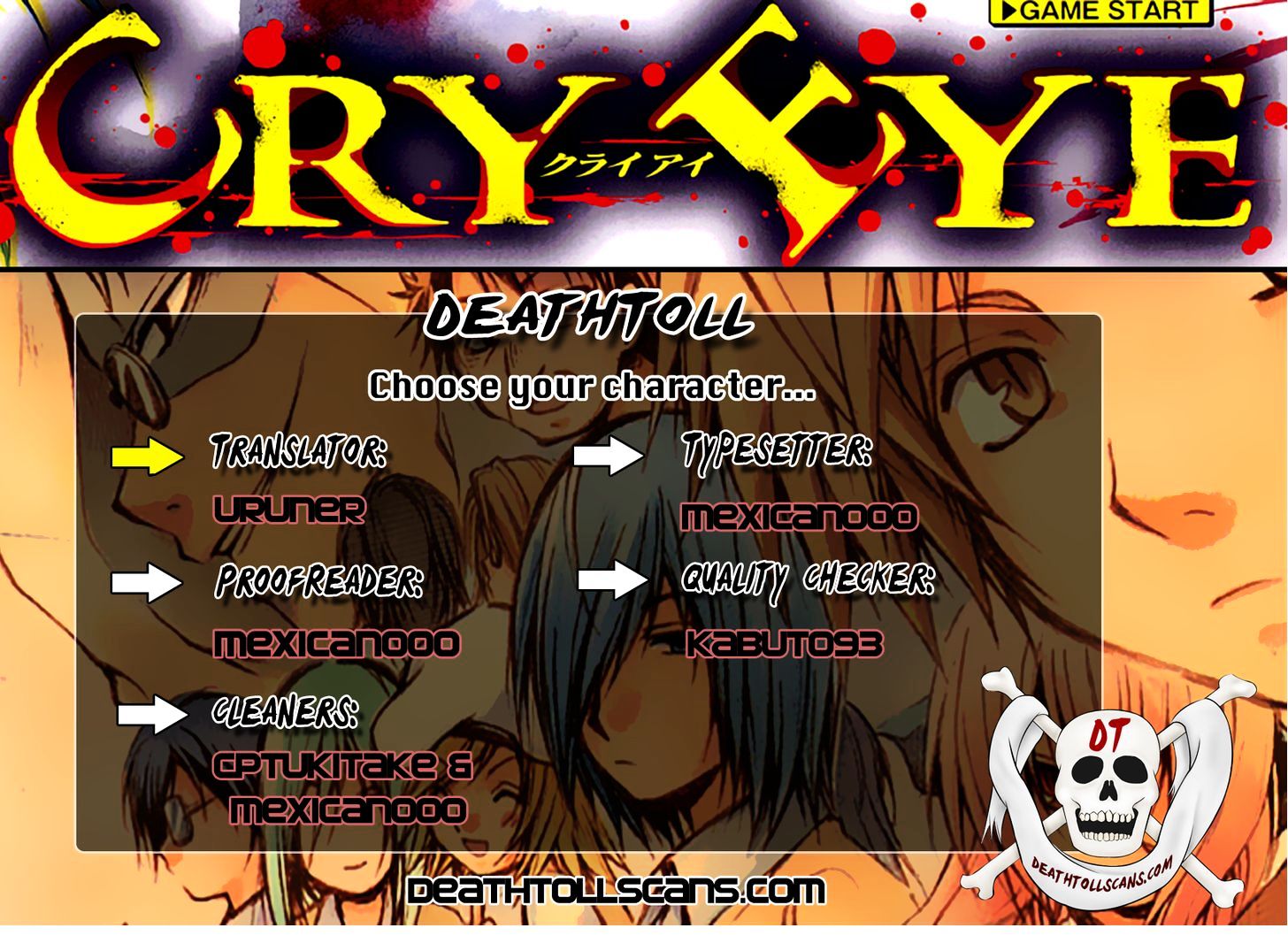 Cry Eye - Chapter 6 : Emotions