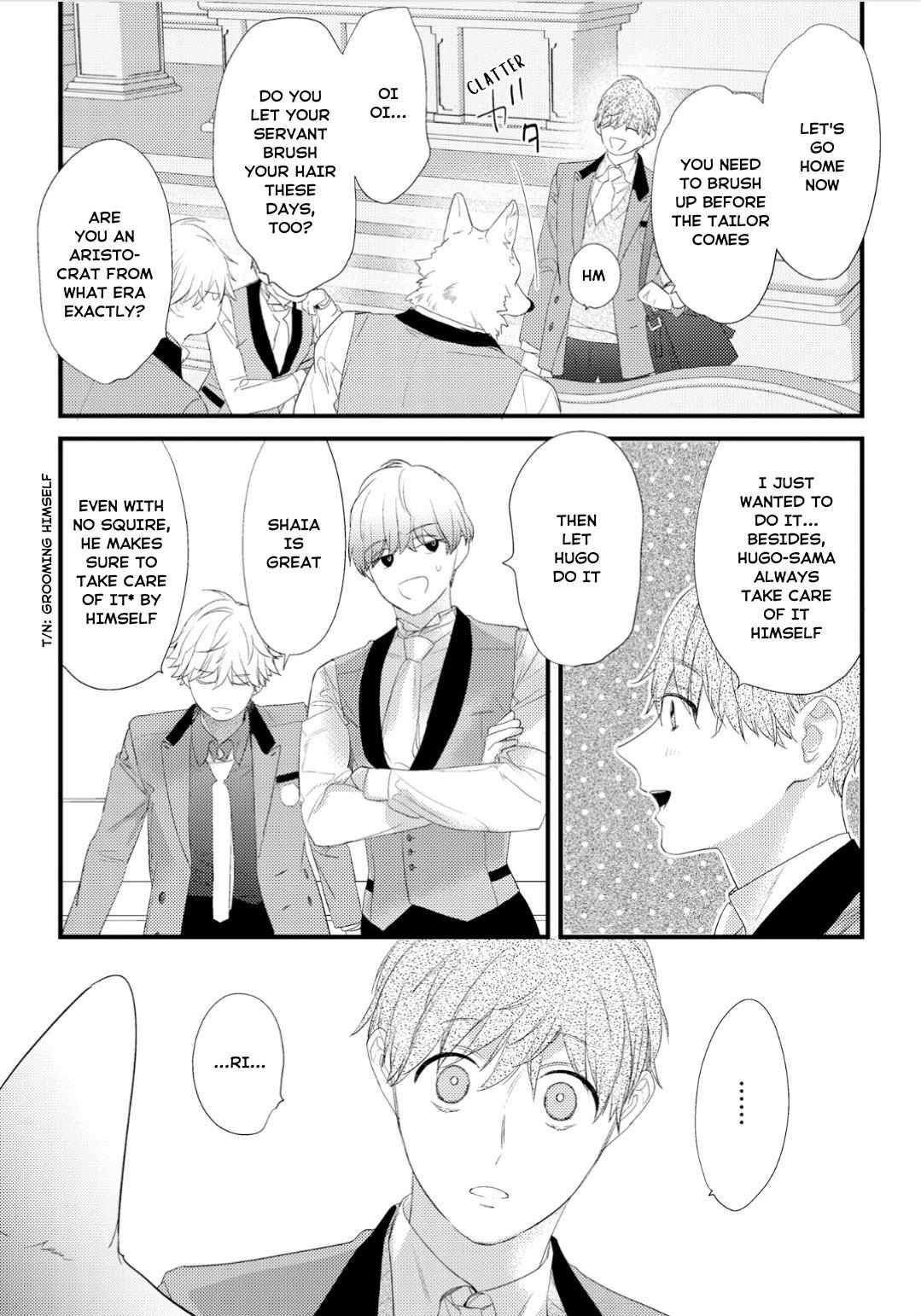 Cuddle: Kemonohito Omegaverse - Chapter 4.1