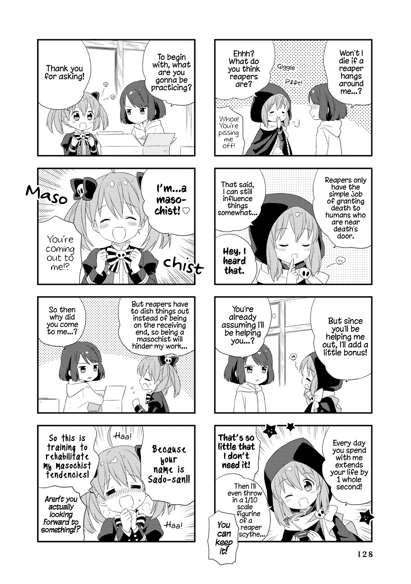 Minori & 100 Ladies - Chapter 11.5: Shinigami Rinne No Korosanai Nichijou