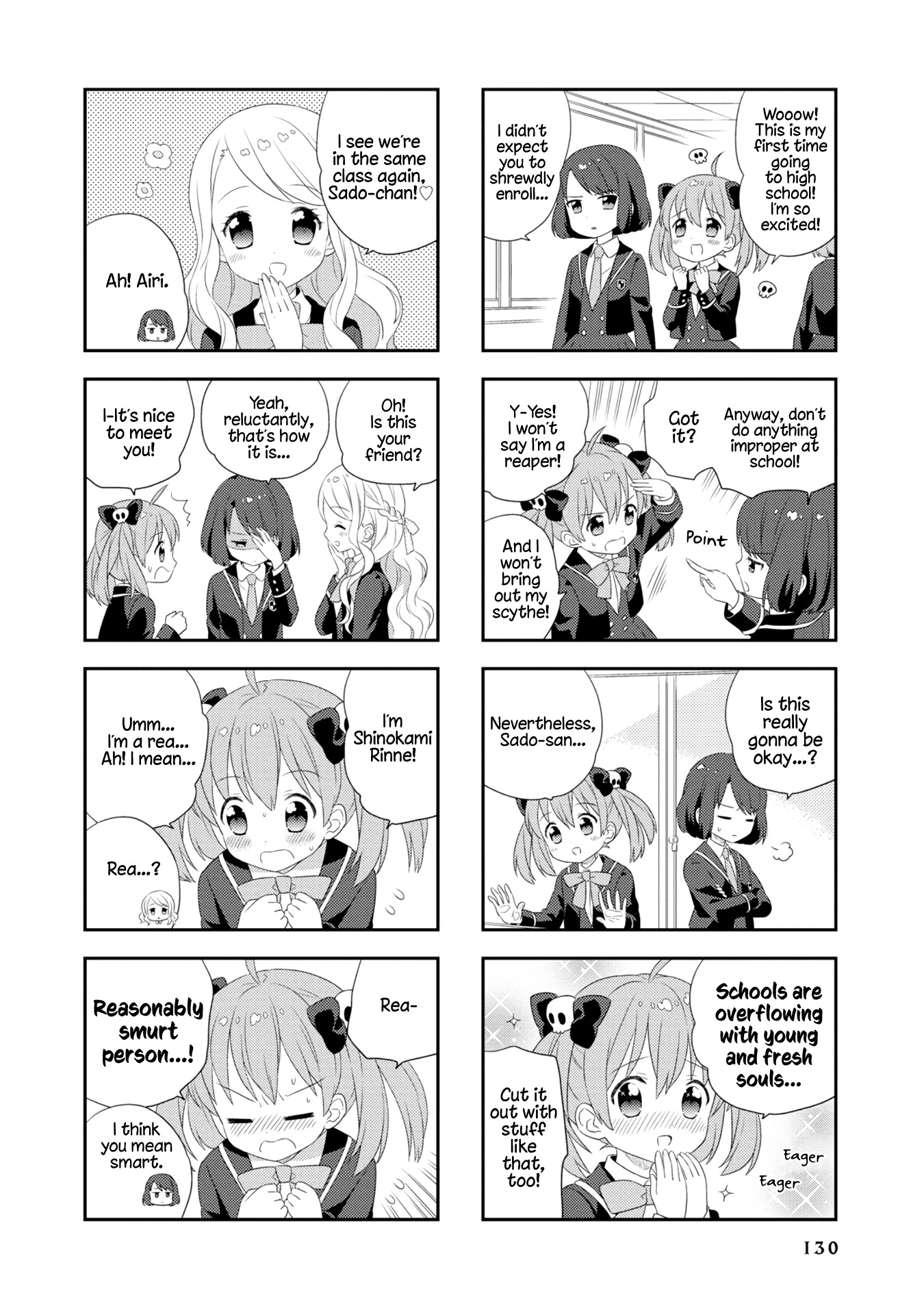 Minori & 100 Ladies - Chapter 11.5: Shinigami Rinne No Korosanai Nichijou