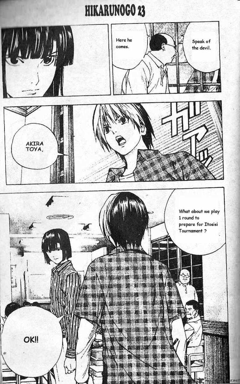 Hikaru No Go - Chapter 190 : Sai Fujiwara Vs Akira Toya