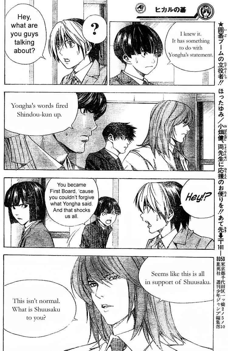 Hikaru No Go - Chapter 183 : Ko Yongha S Big Question