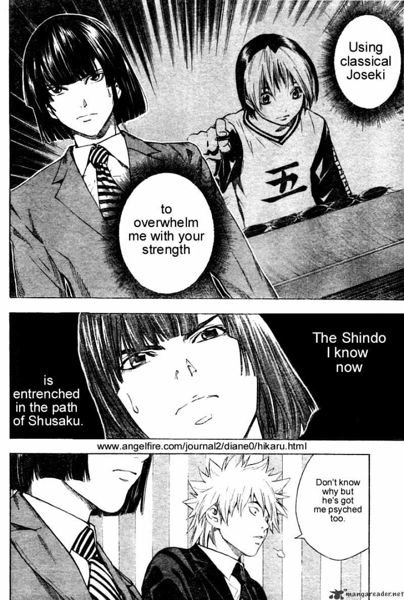 Hikaru No Go - Chapter 177 : Let Me Be First Board