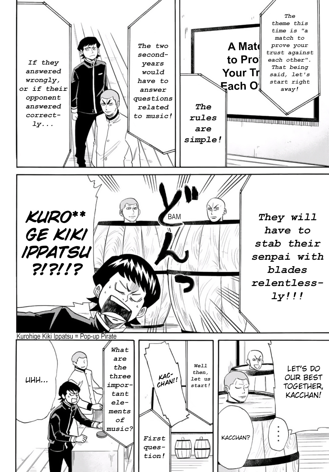 Daiya No B!! Seidou Koukou Suisougaku-Bu - Chapter 31: Oi Oi Seriously!