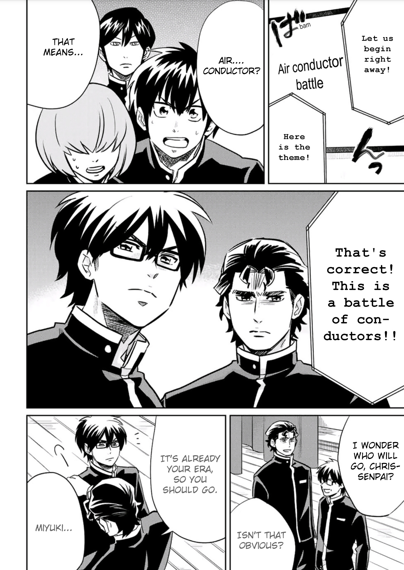 Daiya No B!! Seidou Koukou Suisougaku-Bu - Chapter 27: Terreterette~